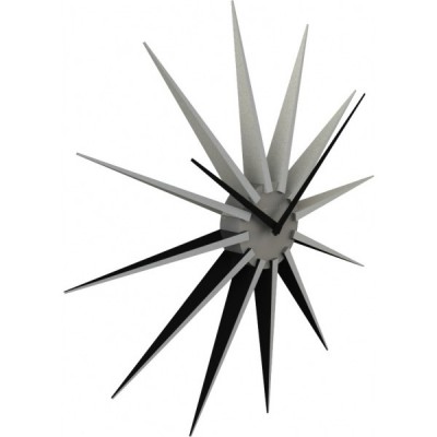 Nextime Sterrenklok grijs