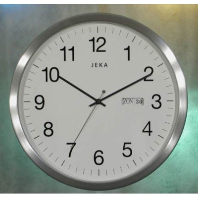 Metalen kalender klok 350DD
