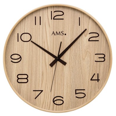 Houten ronde klok XL AM 45522