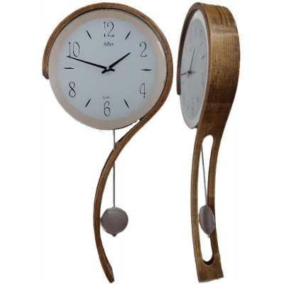 AEM216 wandklok eiken