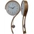 AEM216 wandklok eiken