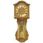 Wandklok AMS 211/4 eiken