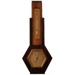 Palissander barometer Art Deco