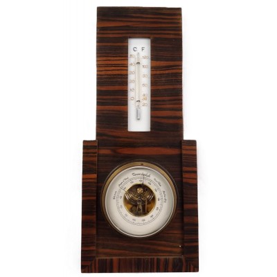 Palissander barometer Art Deco Palissander barometer Art Deco