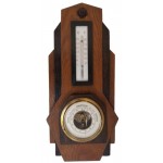 Vintage barometer met thermometer