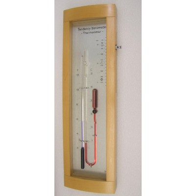 Tendens barometer blank/rvs
