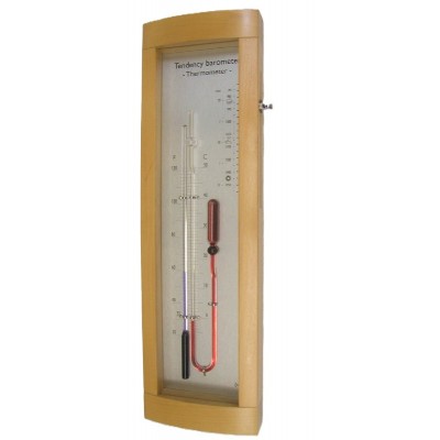 Tendens barometer blank/rvs