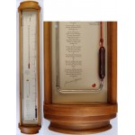 Friese bow front barometer (meest uitgebreid)