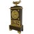 Gepatineerde bronzen pendule