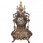 Bronzen pendule J.H. Bos, Groningen