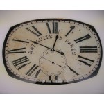 Glazen wandklok XL Casa Blanca 141 mI Glazen wandklok XL Casa Blanca 141 mI