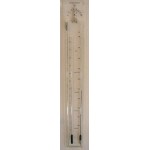 Plexiglas contra-barometer TH zwart