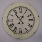 Grote metalen klok Casa Blanca 1009 XL