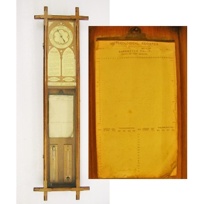 Fitzroy aneroid barometer