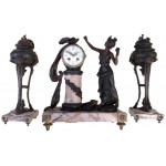 Marmeren pendule met coups 