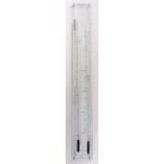 Contra-barometer transparant glas Contra-barometer transparant glas