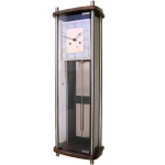 RDS47 wandklok noten/rvs