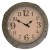 Industriële wandklok XL metaal CB307