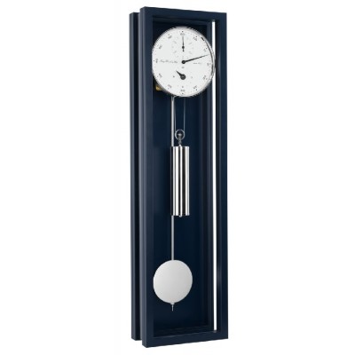 Wandklok Hermle 71006-V30761 blauw