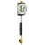 Skelet wandklok Classic zwart/messing