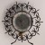 Vintage klok staand 'Nufa'