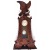 Lenzkirch klok met adelaar carved