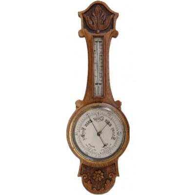 Licht eiken Engelse barometer