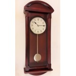 AER142 wandklok Westminster mahonie