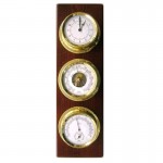 Luxe maritiem weerstation + klok XL Luxe maritiem weerstation + klok XL