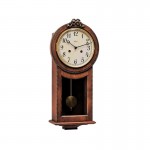 Donkernoten wandklok Hermle 70835-Q10141