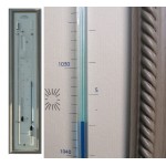 Contra-barometer 'Country' off white Contra-barometer 'Country' off white