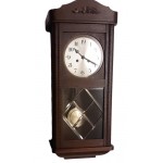 Regulateur met bimbamslagwerk, eiken