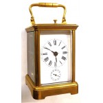 Franse rijtuigenklokje + slagwerk, wekker