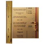 Barometer blank/messing (meest uitgebreid) LX