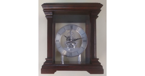 grote boulle tafelklok met 4 zuilen - Hout - Midden 19e - Catawiki