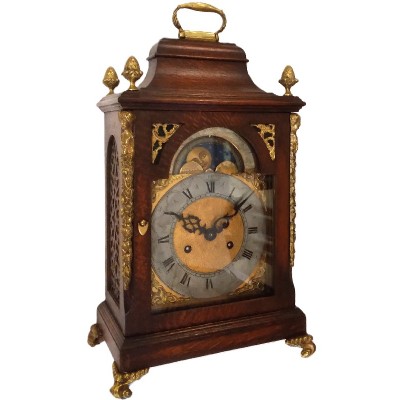 Junghans tafelklok met handvat