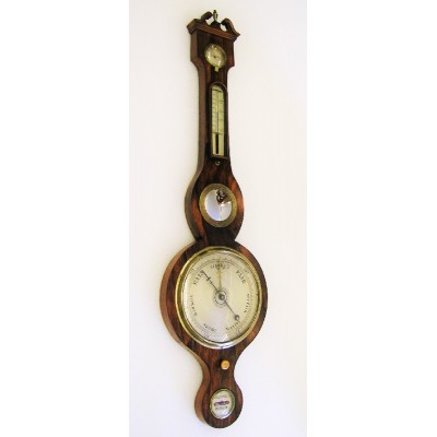 Palissander banjo barometer